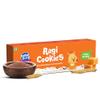 BebeBurp Ragi Cookies Healthy Millet Cookies with Jaggery No Maida, No Sugar, No Preservatives Nutrient-Rich, High Fiber & Protein Snack Best Organic Digestive Biscuits 150g (Pack of 2) view 1