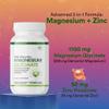 Protein Exotics Trail Mix Magnesium Glycinate Supplement 1100mg (Elemental Magnesium 242mg) with Zinc 10mg (as Zinc Picolinate) Per Serving - 120 Capsules view 4