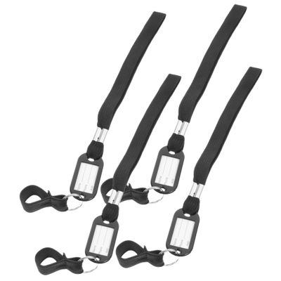 SHERCHPRY 4pcs Cane Wrist Strap for Elderly Lost Lanyard for Walking Canes and Handbags Comfortable -Resistant Design for Outdoor Use Reusable and Easy to Clean