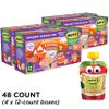 Motts No Sugar Added Dessert Dreamland Applesauce Variety Pack, 3.2 oz Clear Pouches, 48 Count (4 Packs Of 12) view 2