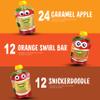 Motts No Sugar Added Dessert Dreamland Applesauce Variety Pack, 3.2 oz Clear Pouches, 48 Count (4 Packs Of 12) view 3