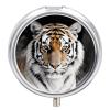 Pill Box Portable Tiger Pill Case Cute Pill Organizer for Vitamins Supplements view 1
