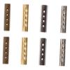 Healvian 80pcs 4mm Metal Shoelace Tips Sturdy Replacement Ends for Sneaker Laces 4-Hole Shoelace Tips for Shoes Pants and Accessories view 1