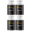 Brain Actives Cognitive Energy & Memory Enhancing Dietary Supplement | 4 Bottles view 1