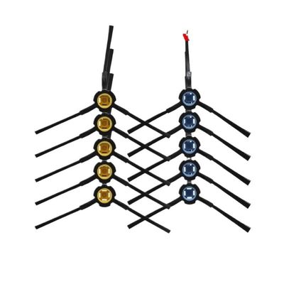 10pcs Robot Vacuum Side Brush Compatible with Ilife V8 V8S X750 A7 X800 X785 V80 Robotic Vacuum Parts