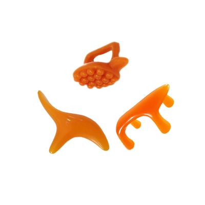 PLAFOPE Body Massager Tool Resin Massage Boards Hand Turtle Birds Shape Portable Scratch-Free