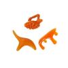 PLAFOPE Body Massager Tool Resin Massage Boards Hand Turtle Birds Shape Portable Scratch-Free view 1