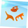 PLAFOPE Body Massager Tool Resin Massage Boards Hand Turtle Birds Shape Portable Scratch-Free view 3