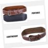 PartyKindom Men Fitness Waist Belt Weightlifting Waist Guard Lumbar Support Belt Back Support for Exercise Sports view 2