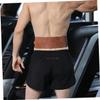 PartyKindom Men Fitness Waist Belt Weightlifting Waist Guard Lumbar Support Belt Back Support for Exercise Sports view 3