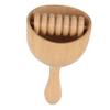BCOATH Handheld Wooden Cupping Cup for Full Body Massage Face Therapy Massager Roller Made from Swedish Torch Wood view 1