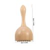 BCOATH Handheld Wooden Cupping Cup for Full Body Massage Face Therapy Massager Roller Made from Swedish Torch Wood view 2