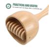 BCOATH Handheld Wooden Cupping Cup for Full Body Massage Face Therapy Massager Roller Made from Swedish Torch Wood view 3