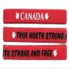 Canada Wristband Single and Small Pack, for True North Strong and Free* - #Canada #TrueNorthStrongandFree (Quantity: 25 Pack) view 1