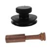 Abaodam 1set Singing Bowl Lifter Rubber Handle and Tool for Sound Bowl Lightweight and Portable Buddha Accessories for Easy Use and Storage view 1