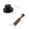 Abaodam 1set Singing Bowl Lifter Rubber Handle and Tool for Sound Bowl Lightweight and Portable Buddha Accessories for Easy Use and Storage view 2