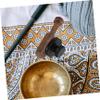 Abaodam 1set Singing Bowl Lifter Rubber Handle and Tool for Sound Bowl Lightweight and Portable Buddha Accessories for Easy Use and Storage view 4