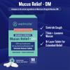 WELMATE Maximum Strength Mucus Relief DM 98 Tablets 1200mg Guaifenesin + 60mg Dextromethorphan HBr - 12-Hour Chest Congestion, Cough Suppressant - Extended-Release Bi-Layer Tablets for Adults view 2