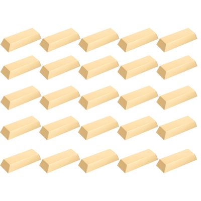 Abaodam Gold Box Decorative 24 Small Bar Paper Boxes for Party Favor Holiday Decorations