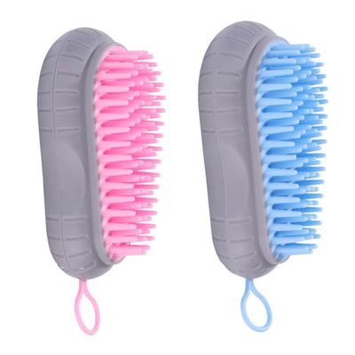 VALICLUD 2pcs Hair Cleaning Brush Portable Scalp for Ergonomic Design and Random Color for Home and