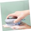VALICLUD 2pcs Hair Cleaning Brush Portable Scalp for Ergonomic Design and Random Color for Home and view 3
