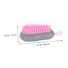 VALICLUD 2pcs Hair Cleaning Brush Portable Scalp for Ergonomic Design and Random Color for Home and view 4