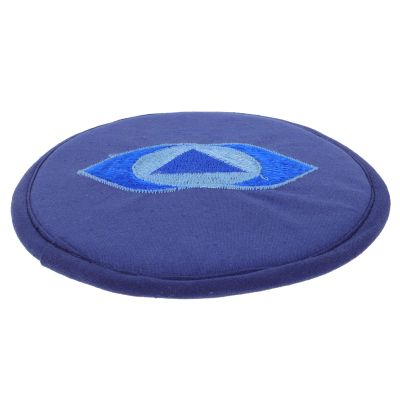 HEMOTON Buddhist Sound Bowl Cushion Mat Handmade Meditation Prop for Healing and Design Unique Sound Bowl Accessories for Mindfulness and Prayer