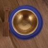 HEMOTON Buddhist Sound Bowl Cushion Mat Handmade Meditation Prop for Healing and Design Unique Sound Bowl Accessories for Mindfulness and Prayer view 3