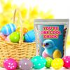 Cool Chick Salted Roasted Almonds for Easter Basket Ideas Healthy Snacks for Gift Baskets Women Teen Girls 8 oz view 2