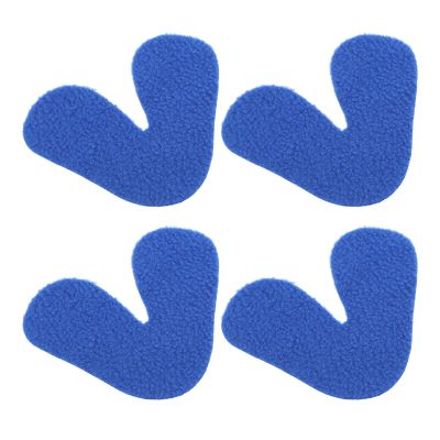 10pcs Nasal Pad Nose Liners, Nasal Guard Support Cushion, Comfortable Nose Pads for Nose, V Shape Nose Cushion with Polyester for Nasal Isolation