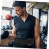 DEARMAMY Breathable Weight Lifting Belt for Men Back Support Waist Trainer for Powerlifting and Fitness for Core Stability and Comfort view 4