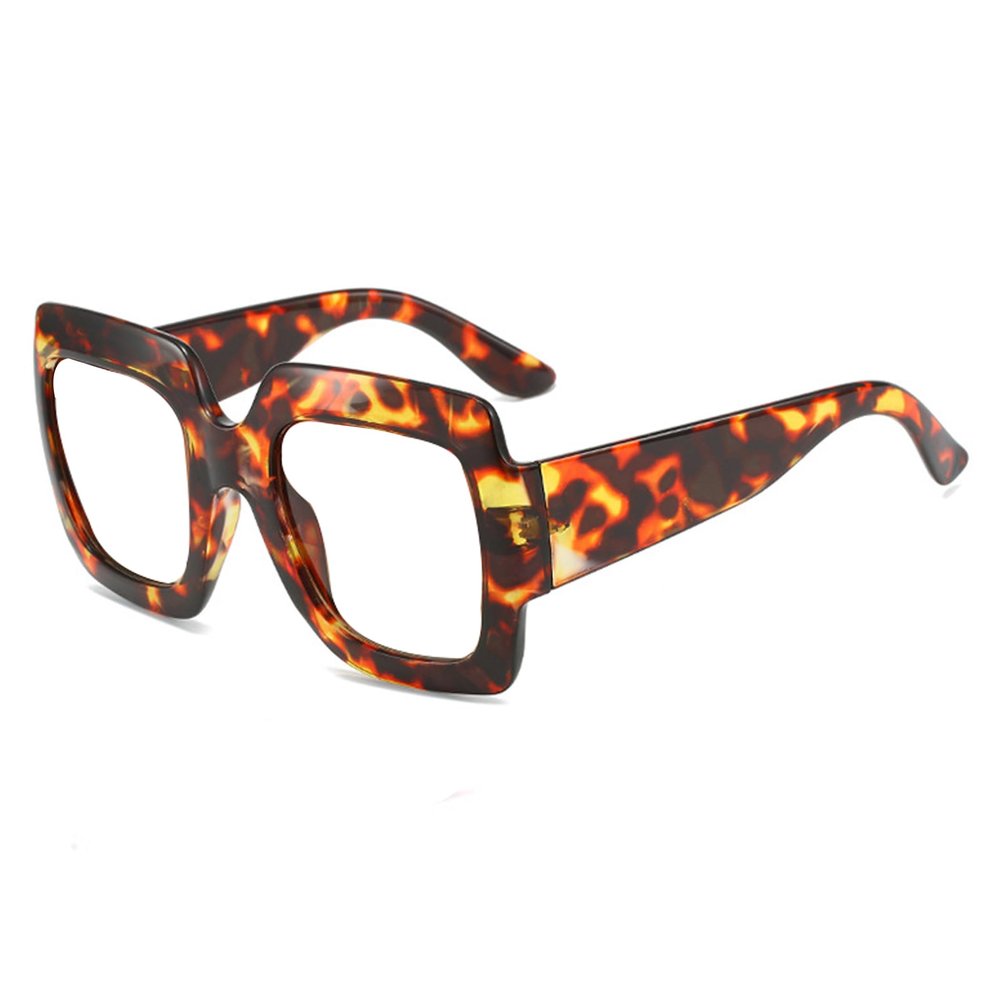 bullabulling Ladies Reading Glasses Stylish Frame - Oversized Square Design Reader Eyeglasses for Women (tortoise, 2.0, x)