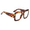 bullabulling Ladies Reading Glasses Stylish Frame - Oversized Square Design Reader Eyeglasses for Women (tortoise, 2.0, x) view 4
