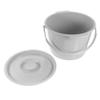 Ipetboom Chamber Pot for Bedroom Portable Urinal Lid Elevated Seat for Elderly Bedside Commode for Home Use view 1
