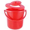 Healeved Chamber Pot with Lid and Handle Portable Urinal for Adults for Pregnant Women and Seniors Bedpan for Home Use Easy to Clean and Convenient view 1