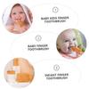 VALICLUD Cartoon Silicone Finger Toothbrush Gentle Oral Care Brush for Boy Girl for Boy Girl and Toddlers Effectively Ergonomic Design with Storage Box view 4
