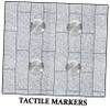 Hohopeti 10pcs Blind Tactile Indicators Stainless Steel Tactile Paving Nails for Pathway Sidewalk Blind Road Paving view 3