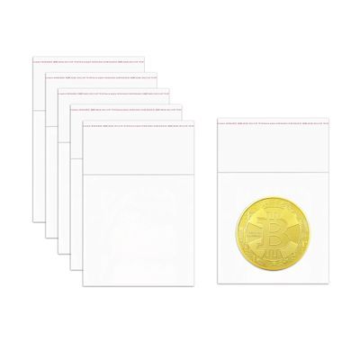 1000 Count 1.5"x1.5" Clear Cellophane Plastic Bags Resealable Self Sealing Cello Bags 1mil Small OPP Poly Glassine Baggies for Earrings Cookie Bakery Beads Ring