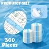 300 Pcs Ear Covers for Swimming Waterproof Baby Ear Protection for Swimming, Bath, Shower, Surfing, Snorkeling & Water Sports (3.14" x 2.36") view 2