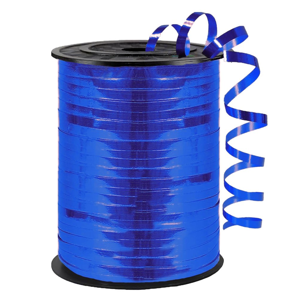 500 Yard Premium Blue Curling Ribbon,Curling Ribbon for Gift Wrapping Balloon for Party Birthday Wedding Decoration,Holiday Decorations Art Crafts, Florist Flower