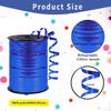 500 Yard Premium Blue Curling Ribbon,Curling Ribbon for Gift Wrapping Balloon for Party Birthday Wedding Decoration,Holiday Decorations Art Crafts, Florist Flower view 2