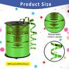 500 Yard Premium Green Curling Ribbon,Curling Ribbon for Gift Wrapping Balloon for Party Birthday Wedding Decoration,Holiday Decorations Art Crafts, Florist Flower view 2