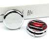 Pill Box Portable Red Lips Pill Case Cute Pill Organizer for Vitamins Supplements view 3