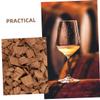 FELTECHELECTR 1pack Medium French Oak Chips for Enhancing Red Wine and Flavor Reusable Home Brewing Accessory for Wine Making and Whiskey Brewing view 3