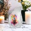 Fox Painting Large Cremation Urns for Adult Women - Mini Funeral Urn for Adult Male - Memorial Decorative Ashes 1 Large 4 Keepsake view 4