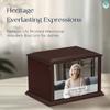 GetUrns Heritage Everlasting Expressions Adult Cremation Wooden Urn Memorial Box for Ashes with Custom Printing (Landscape Photo) view 2
