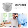 PartyKindom Portable Commode Chair for Camping Home Elongated Seat Adults Urinal Bedside Potty view 4