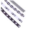 WRITWAA 4rolls Pet Paw Print Ribbon Black White Wrapping Supplies for Dog Lover Party Decorations view 3
