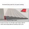 0.6 Inch Rising Threshold Ramp, Wheelchair Ramp for Home Steps, Scooters, Floor, Prevent-Slip Ramp for Tiles, Cuttable (100x7x1.5cm)(Gray) view 4