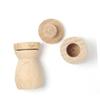 EXQUIMEUBLE Wooden Essential Oil Diffuser Pendant 6-Piece Set for Car Natural Wood Aroma Diffuser Adjustable Length Portable Aromatherapy Accessory view 2
